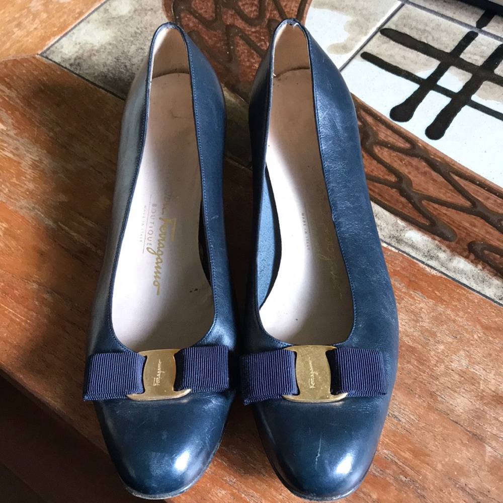 Salvatore Ferragamo Authentic Vintage Flats!